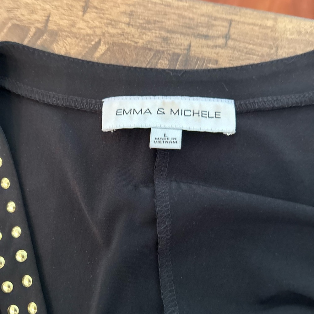 Emma & Michele Black Dress - Very Good Condition Size Large - Picture 7 of 13
